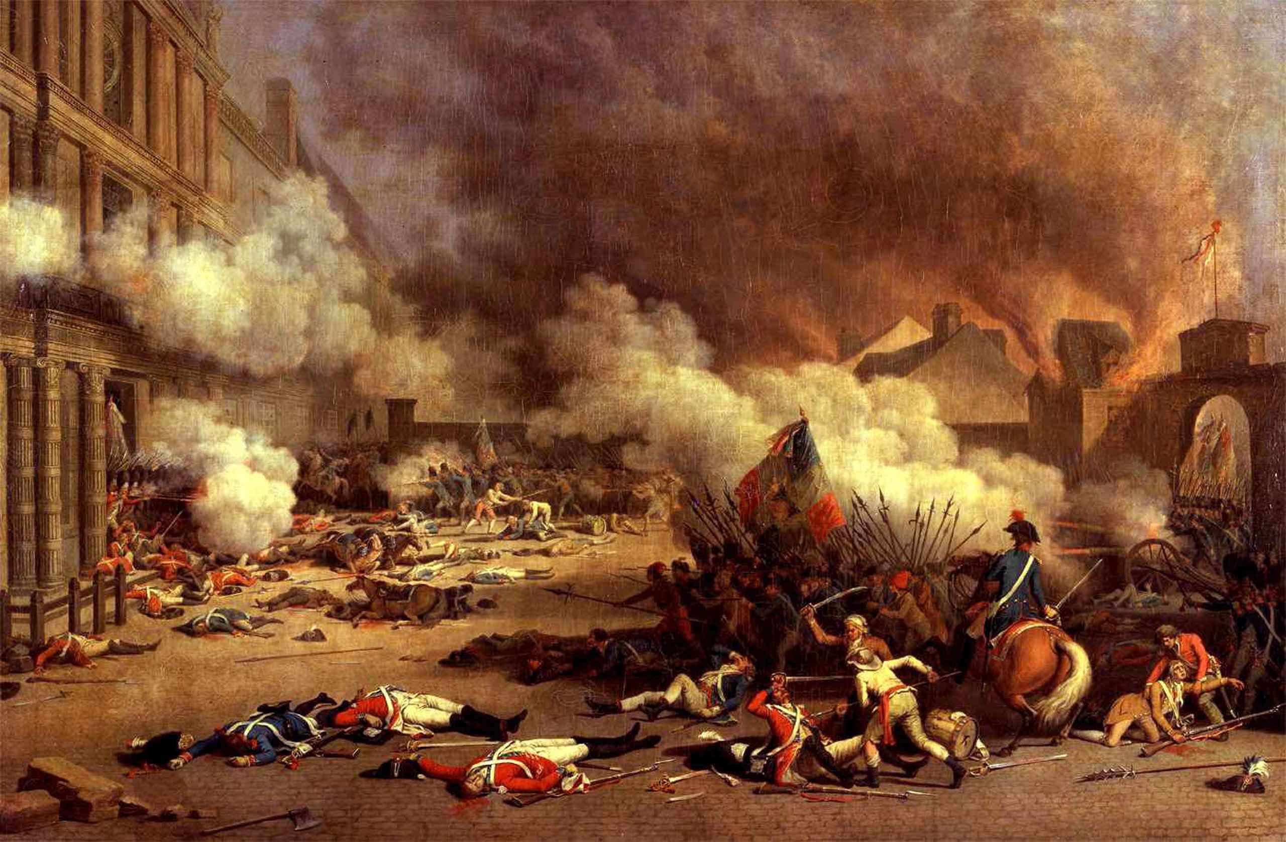 10 августа 1792 года - в ходе Великой французской революции в Париже началось народное восстание, приведшее к падению французской монархии