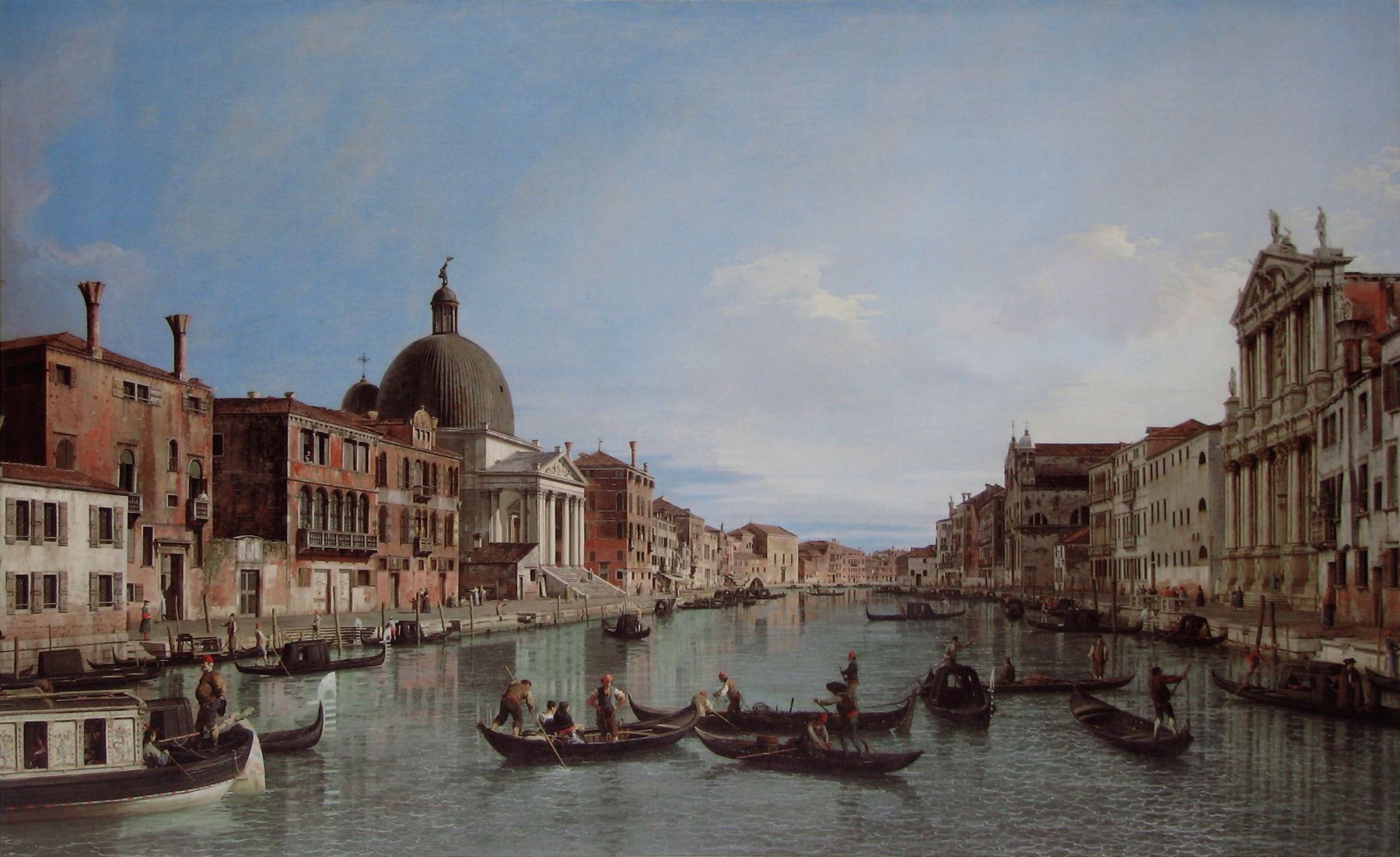 «Венеция. Большой канал». Каналетто.