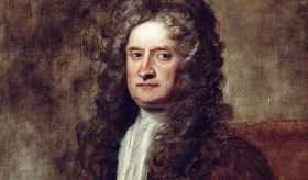 Портрет Исаака Ньютона. Чарльз Джервас. 1717 г.