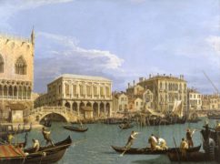 «Венеция. Вид Рива Дели Скавиони».  Каналетто.